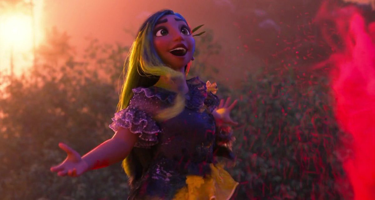 the femme lesbian of the whenever is is isabela madrigal from encanto!