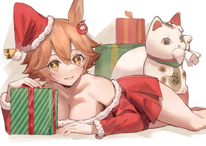 出遅れクリスマスフクキタル
#ウマ娘 
#ウマ娘プリティーダービー 