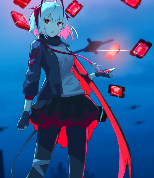 W &amp; ケルシー / W and Kal'tsit💣💉
#アークナイツ #明日方舟 