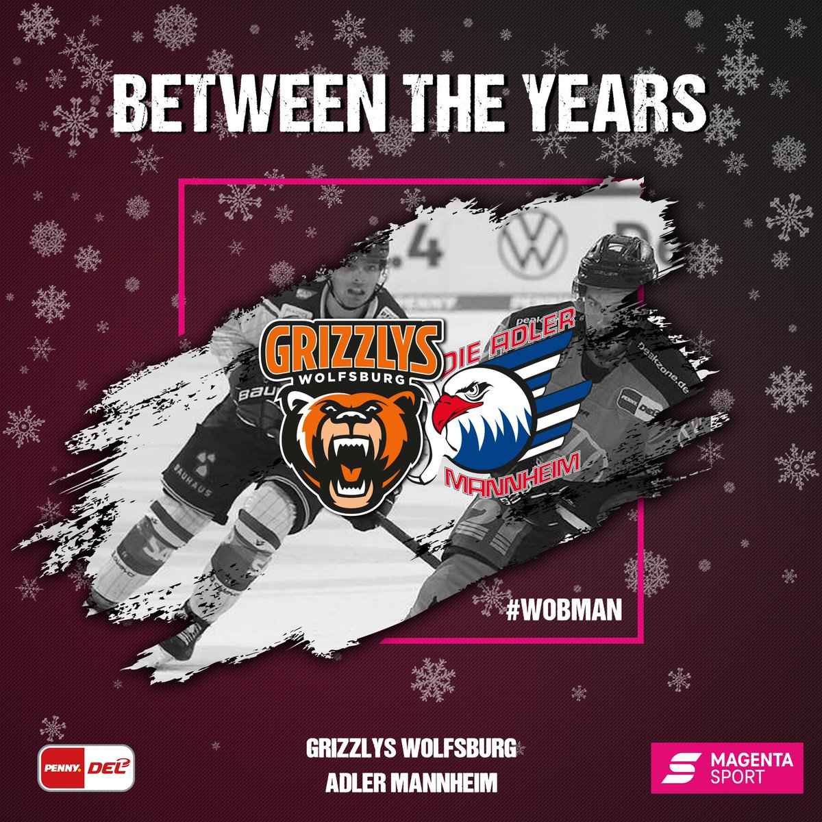 #hockeytime #betweentheyears <a href="/grizzlys_wob/">Grizzlys Wolfsburg</a> vs. <a href="/adlermannheim/">Adler Mannheim</a> 🏒 dez 28th 📺 #MagentaSport