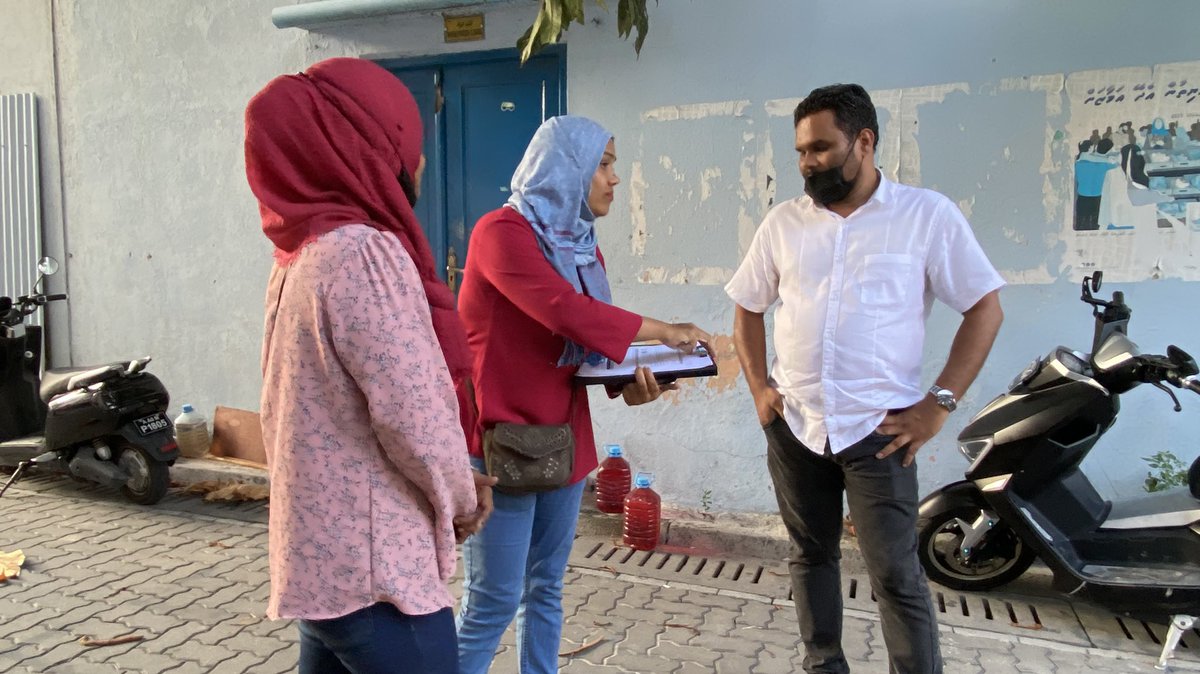 JPSecretariat's tweet photo. Happening in📍 Vilimale (25/12/2021).
#RashuDhathuru
#JoinJP
#vilimale https://t.co/2DtrlJ87IJ
