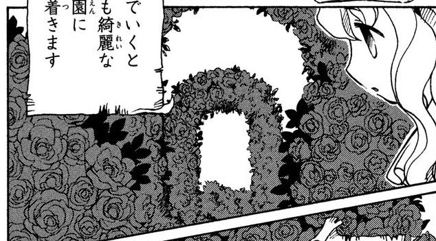sakurachan84's tweet photo. Also...
Rose gardens and arches of roses really are distinctive symbols of the meeting between Alice and her Black Cat....
#chapter59 https://t.co/t1awgnvGaW