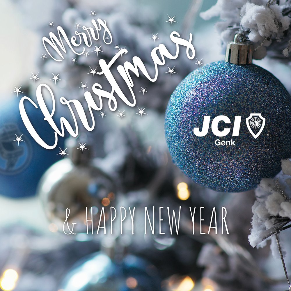 JCI Genk wenst jullie fijne feestdagen en een fantastisch nieuw jaar toe.  Alleen ‘samen’ maken we een succes van 2022! 🥂💫
