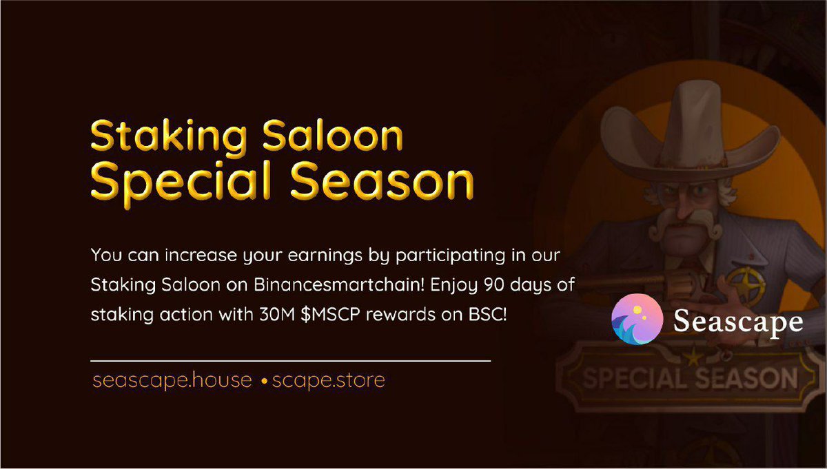 mharia_p's tweet photo. How are you enjoying the festive season? You can make it more fun by playing #SeascapeNetwork's #StakingSaloon game on #BSC https://t.co/MoHQHJCc1L