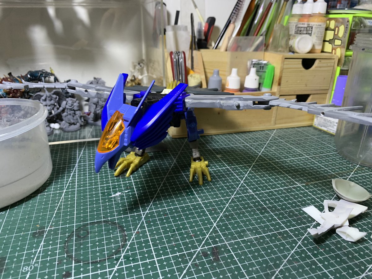 Wuang18's tweet photo. Customize Bright Hawk.
#Zoids #Zoidscustom #ZoidsGeneration #BrightHawk https://t.co/9gCPRnfdQr
