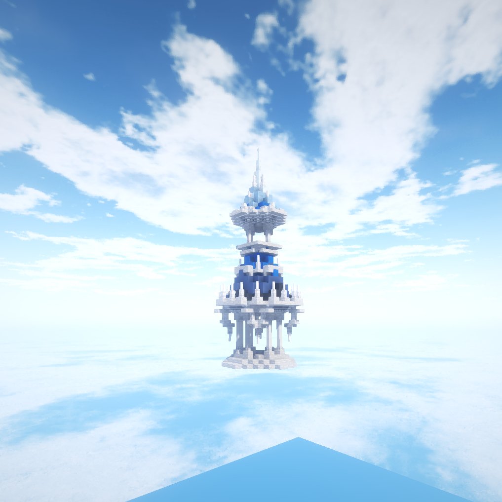 #Minecraft 
#minecraft建築コミュ 
塔建築の真髄を目指したい