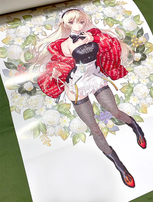 新刊のおまけは折り込みポスターです。 