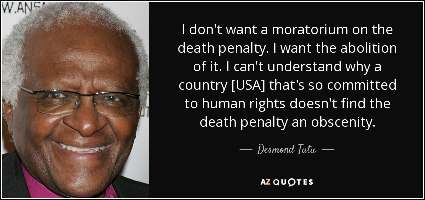 KarineOmry's tweet photo. #SundayThoughts #DesmondTutu #EndTheDeathPenalty https://t.co/ULHWYQzw79
