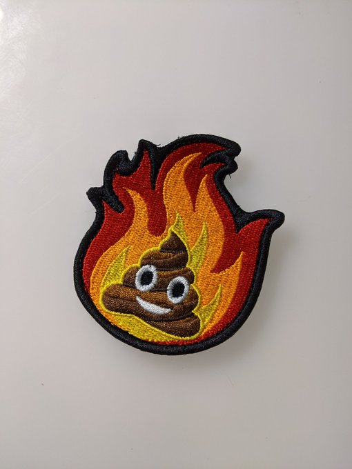 ウンコパッチを買った。
サバゲーで使うチェストリグにつけよう☺️ 