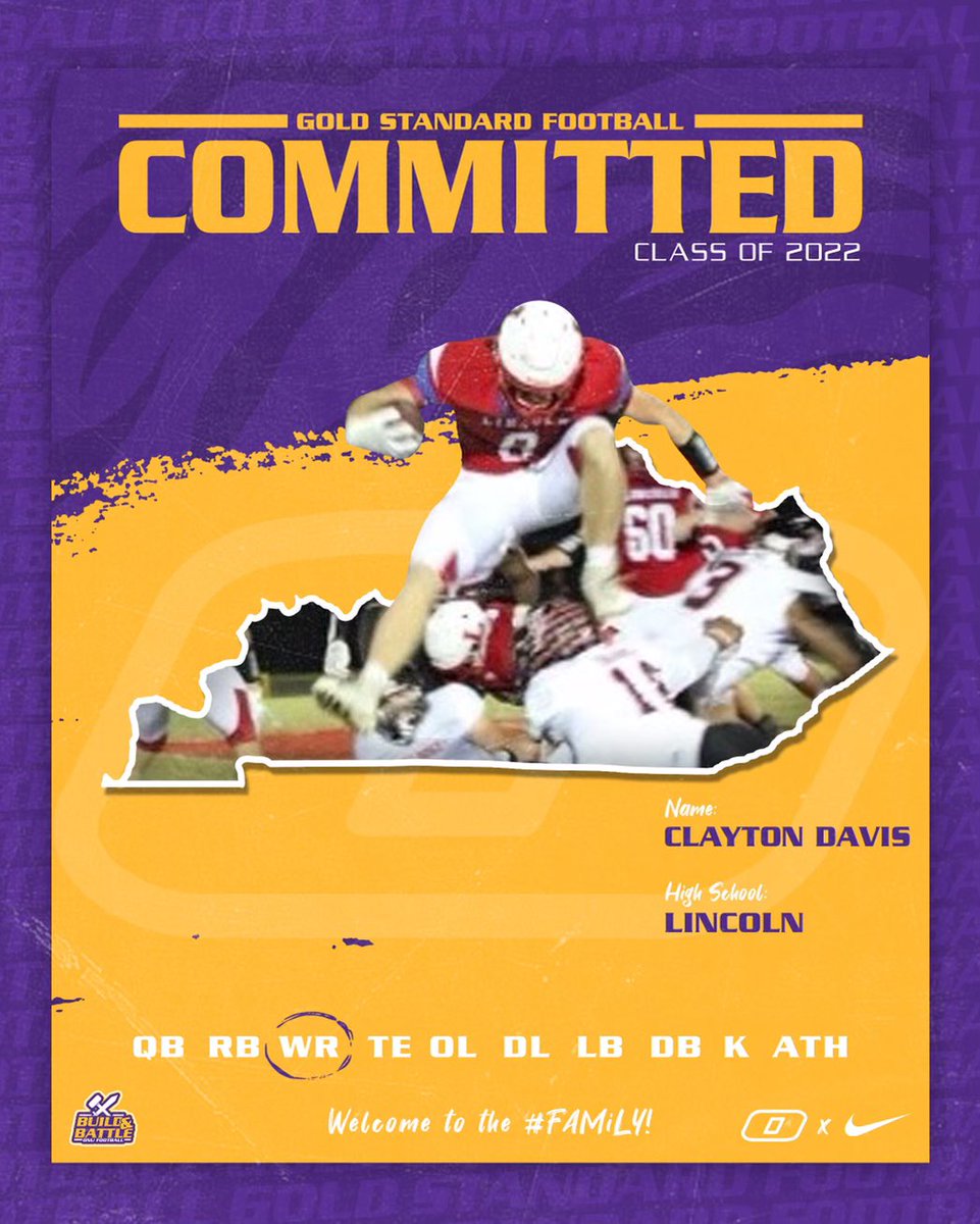 claybodavis's tweet photo. After prayerful consideration I am blessed to say I have committed to @ONAZFootball I am extremely grateful to my coaches and brothers I have played with who put me in this position.  While I will always be a part of @LC_Patriots, I am coming home to the #GoldStandard. https://t.co/0M2pOQpWNb