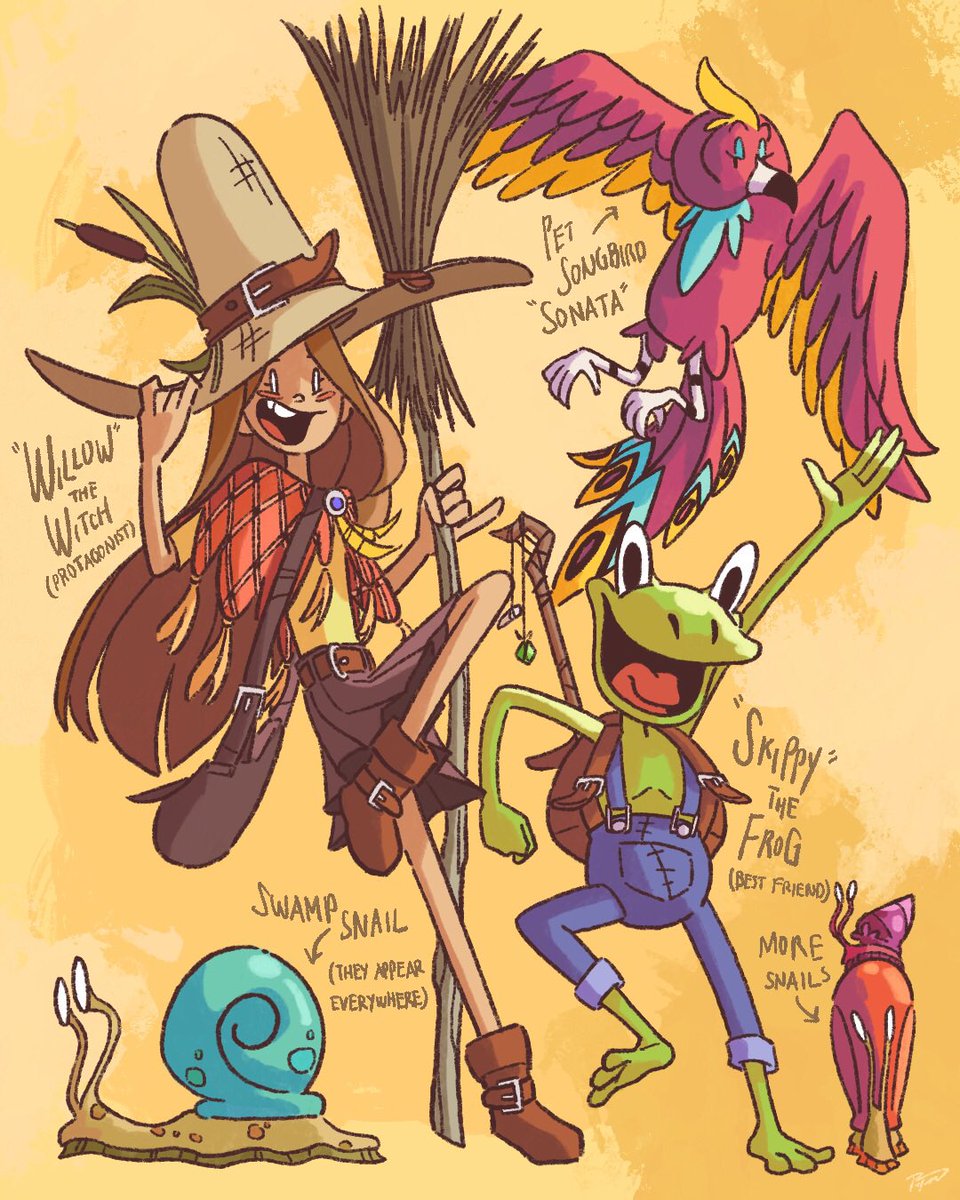 piotenderoart's tweet photo. Illustrating now pitch concept art for stories I’m working to get pitched to agents!

#art #fantasy #fantasyart #digitalart #drawing #illustration #artists #color #artstyle #illustrationartists #childrensbookillustration #fairy #witch #adventure #characterdesign #character https://t.co/1qSJQVHs1a