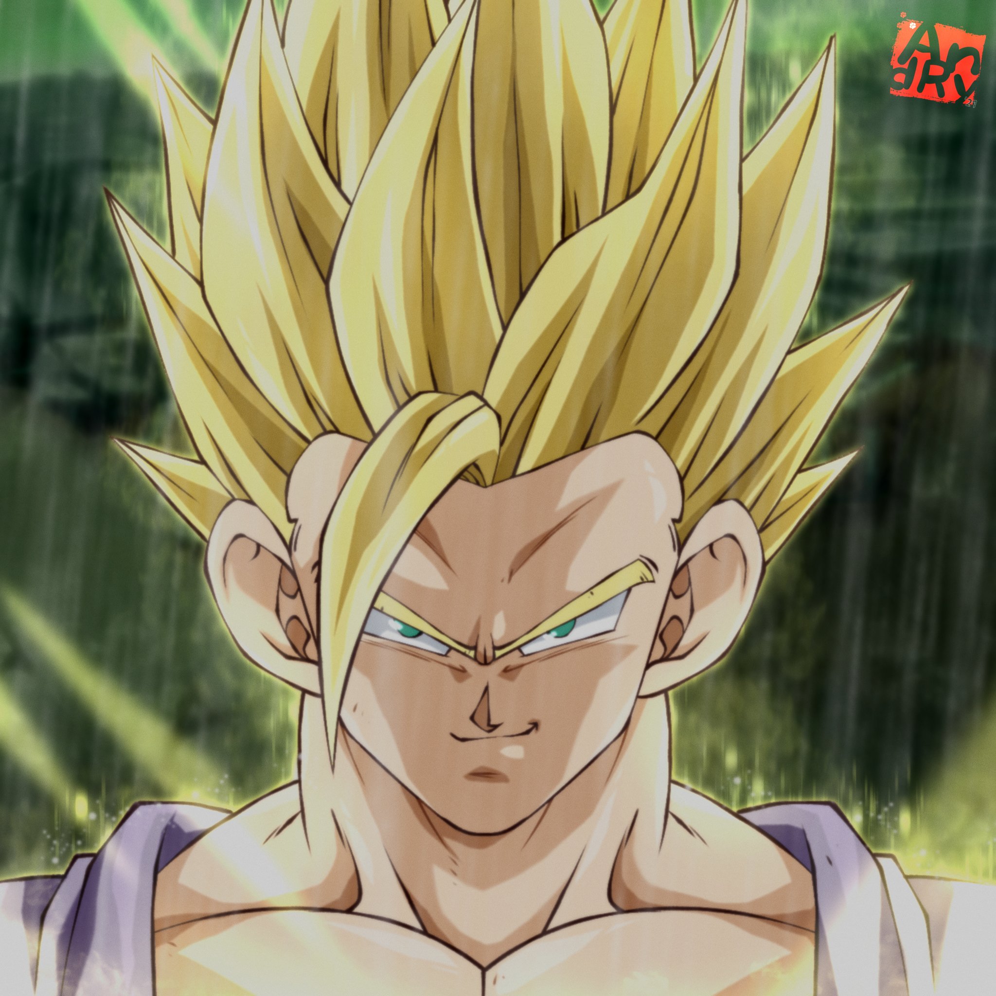 dragon ball z gohan super saiyan god