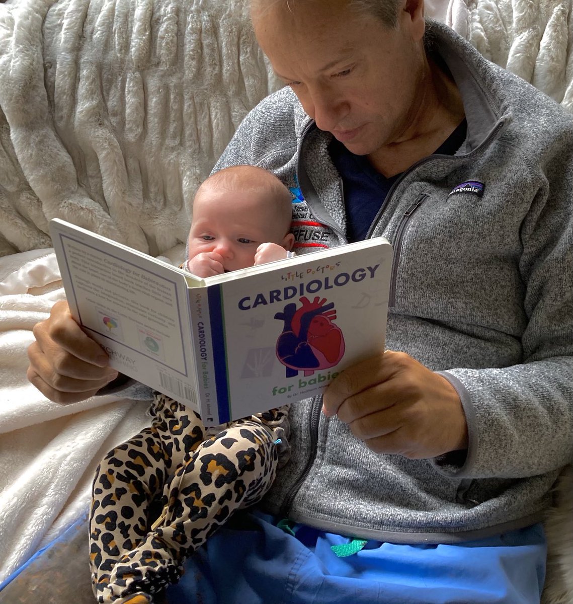 Today we focused on the left ventricle #cardiotwitter 

(She also has my sense of style)