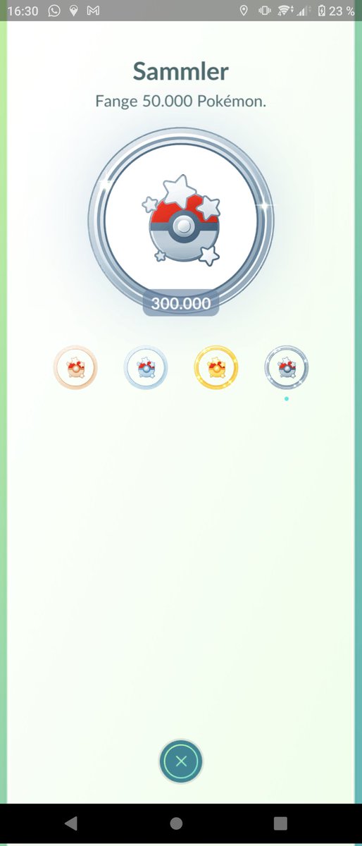 Babyfee1310's tweet photo. 300.000 🤓 
Hätte nicht gedacht, dass ich es dieses Jahr noch hinbekomme 🥳
Start : 03.01.19 

#pokemongoapp 
#PokemonGOfriends https://t.co/e5NTHeUS11
