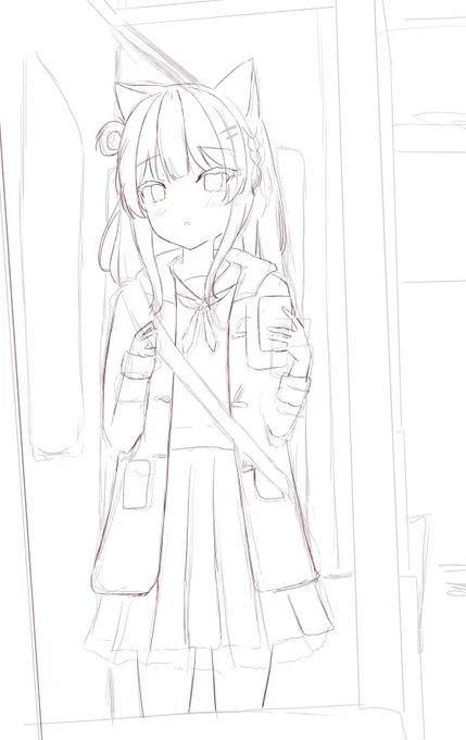 チラ見せ... 
