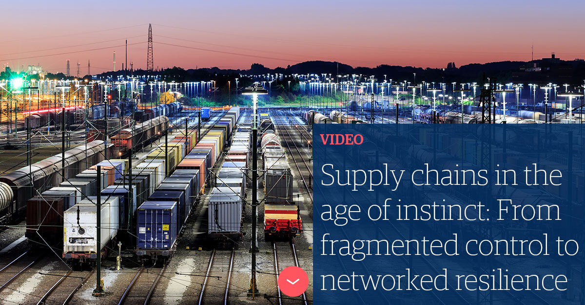 Chvanilkumar's tweet image. Organizations must prepare their supply chains for a turbulent future. Watch our experts discuss the changes and challenges ahead. ow.ly/nnKh103hjOm