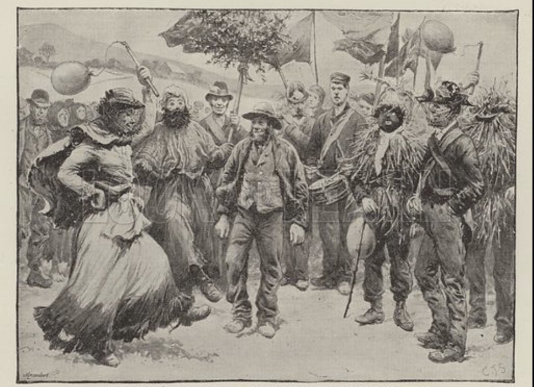 Have some Wren Boys. A St Stephens day tradition still alive down in Dingle and a few other parts of Ireland