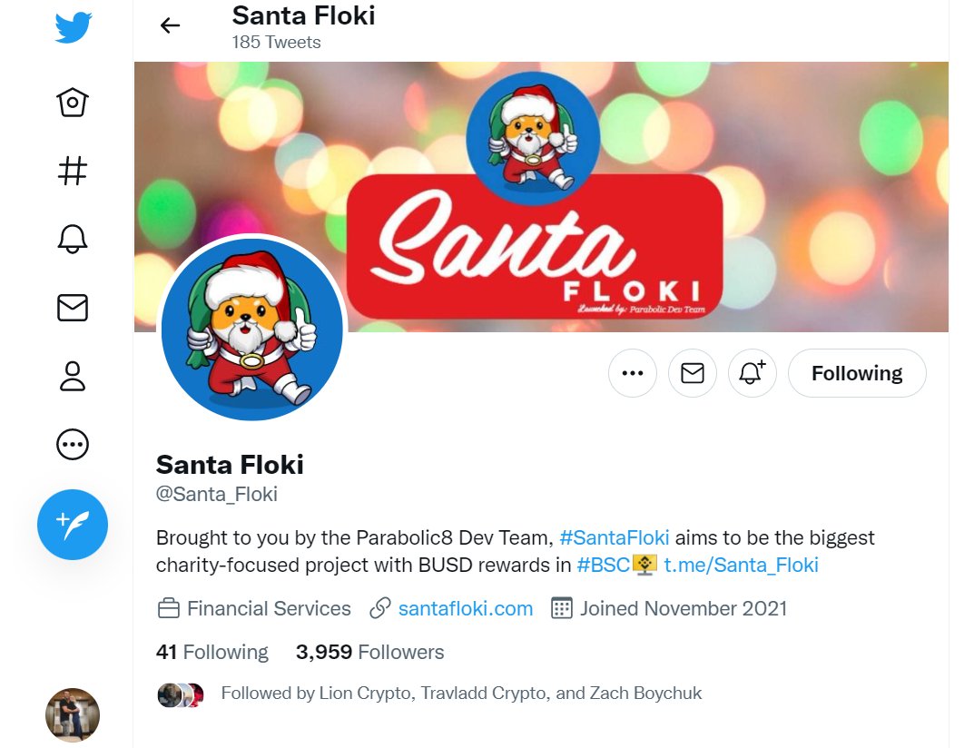 TravisMackey84's tweet photo. @OfficialTravlad @Santa_Floki I say 68 milly MC https://t.co/AIAu7vMDpR