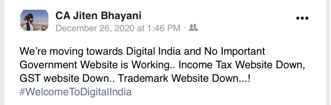 This was situation before a year.. And we’re still there.. #DigitalIndia #incometaxnewportal #Extend_Due_Dates_Immediately