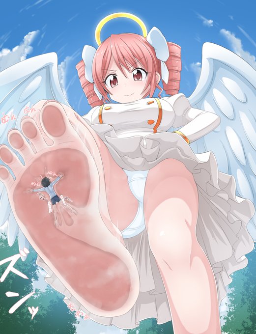 ぴのちゃんが小人踏み潰して射精させるやつ～ 