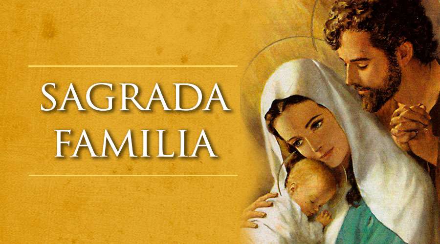 "Una oculta familia,
 del cielo bendecida,
 nació en Nazareth: 
Jesús, María y José". 
La festividad de la Sagrada Familia se celebra el domingo siguiente a Navidad. Que los tres nos bendigan siempre 🙌🏻🙌🏻🙌🏻
#DíaDeLaSagradaFamilia