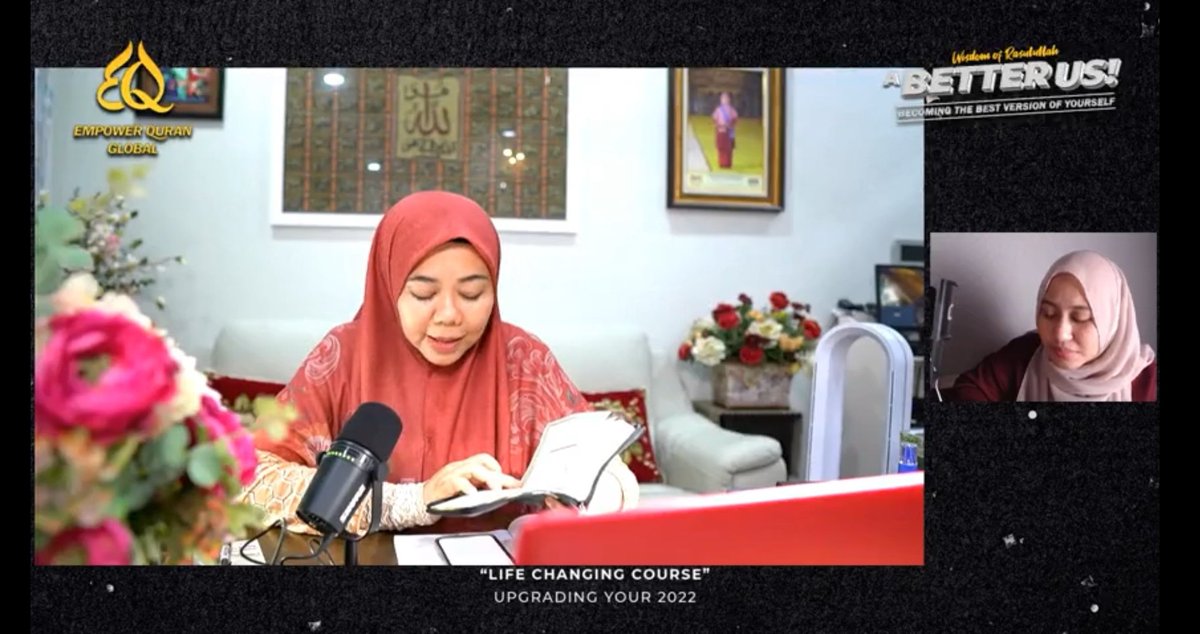 arnamee's tweet photo. - "Cinta sesama manusia kerana Allah adalah tahan lasak, tahan uji."
- "Ujian yang datang nak tengok kamu cinta kerana apa, kerana siapa."
๐ค Ustazah Norhafizah Musa X Fatin Nabila
#EQGlobal
#ABetterUs
#EmpowerQuran https://t.co/zNFmGKzb2G