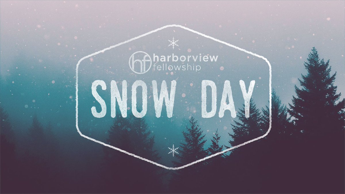 Due to the weather, we are canceling today's church services.

Stay safe and stay warm today. If you have any needs related to the extreme weather this week, please reach out.

We will be rebroadcasting last week's message with fresh announcements online at 11am.