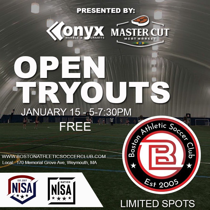 Boston Athletic Soccer Club tweet media