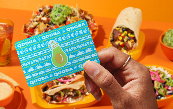 QdobaTn's tweet photo. If you purchased a $25+ gift card, today is the first day you can redeem your $5 bonus! See ya later  😉 https://t.co/w4jiS2mFMc