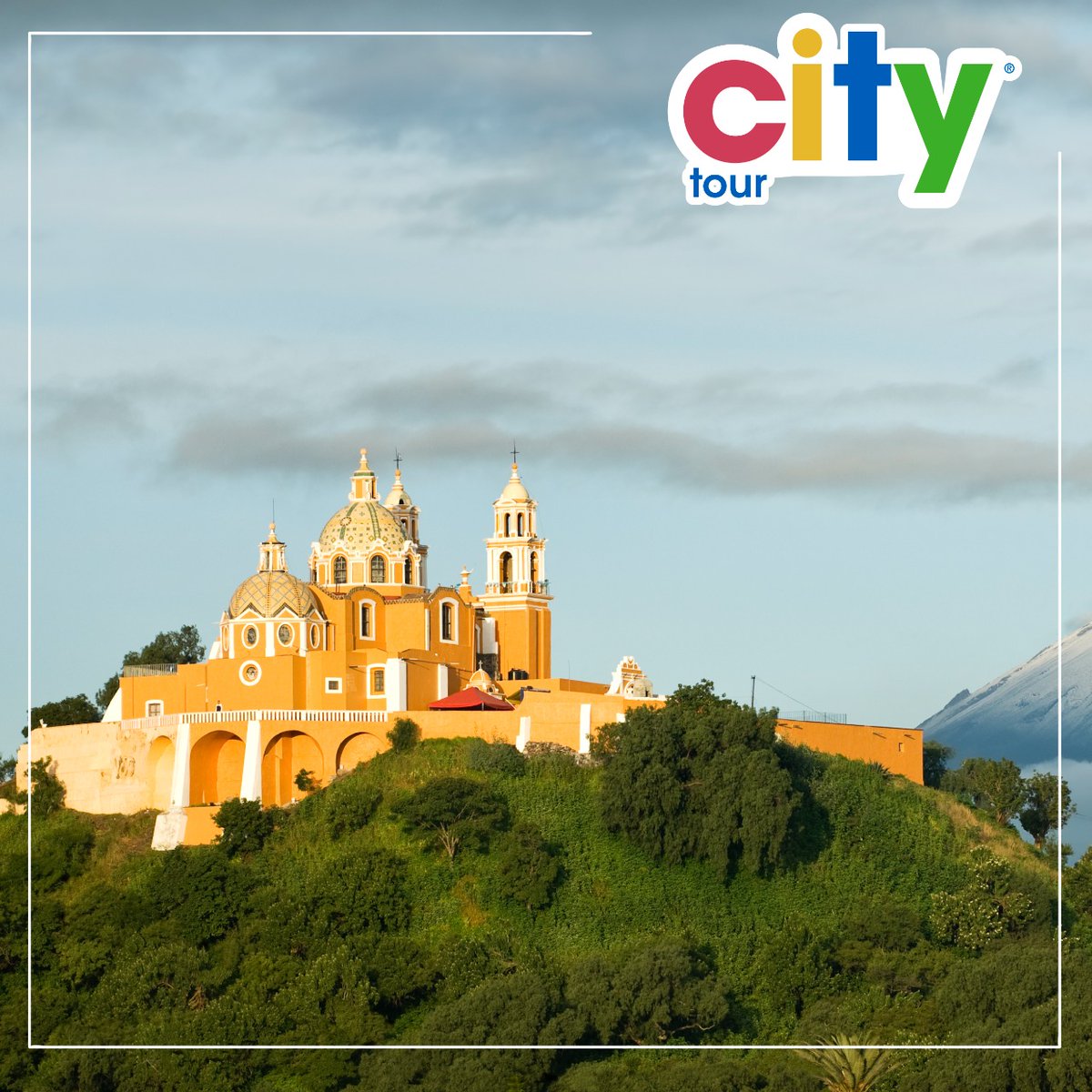 TOURISTERmx's tweet photo. ✨ Viaja a través de la historia de #Cholula milenaria y conoce los lugares más emblemáticos de ella a bordo de #citytour. 🚎

👉 Compra tus boletos en: https://t.co/G0fn4G57dG https://t.co/ljTIRSVifT
