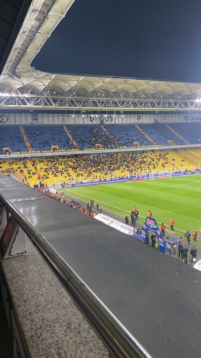 Türkiye'nin en büyük takımının tribünleri