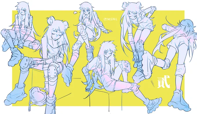 練習友楽ちゃんと遼ちゃん#OC 