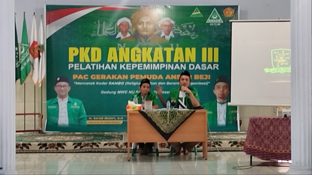Imroatu13037768's tweet photo. Selamat &amp; Sukses 
PKD ANGKATAN III PAC GP Ansor Beji Mencetak Kader RAMBO
(Religius, Militan, Berani berOrganisasi
#KaderRamboPKD3Beji
#KaderRamboPKD3Beji
#KaderRamboPKD3Beji
#KaderRamboPKD3Beji https://t.co/3A9SLeYaRK
