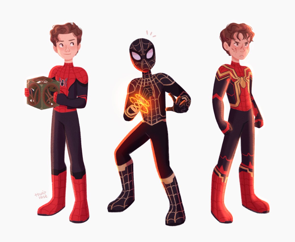 nwh spidey suits! #spiderman #peterparker