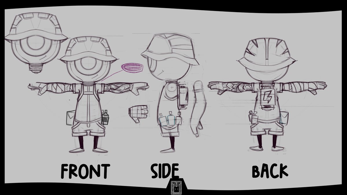 easy_for_prezi's tweet photo. Soo im finally sharing some of the stuff i worked on in school.

These are the sketches and designs for my 10 sec animation ( Bumper ) 👁💡🔋

will post the animation soon

#EasyForPresident #artistsontwitter #characterdevelopment #DigitalArtist https://t.co/xSaQLpuVzZ