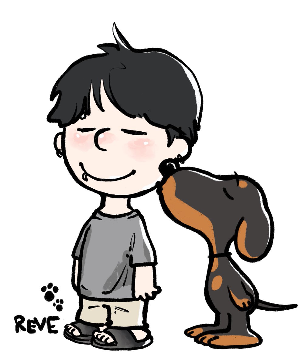 REVE5813's tweet photo. 밤누피(BAMNOOPY)🐾 https://t.co/US24LhAw5S