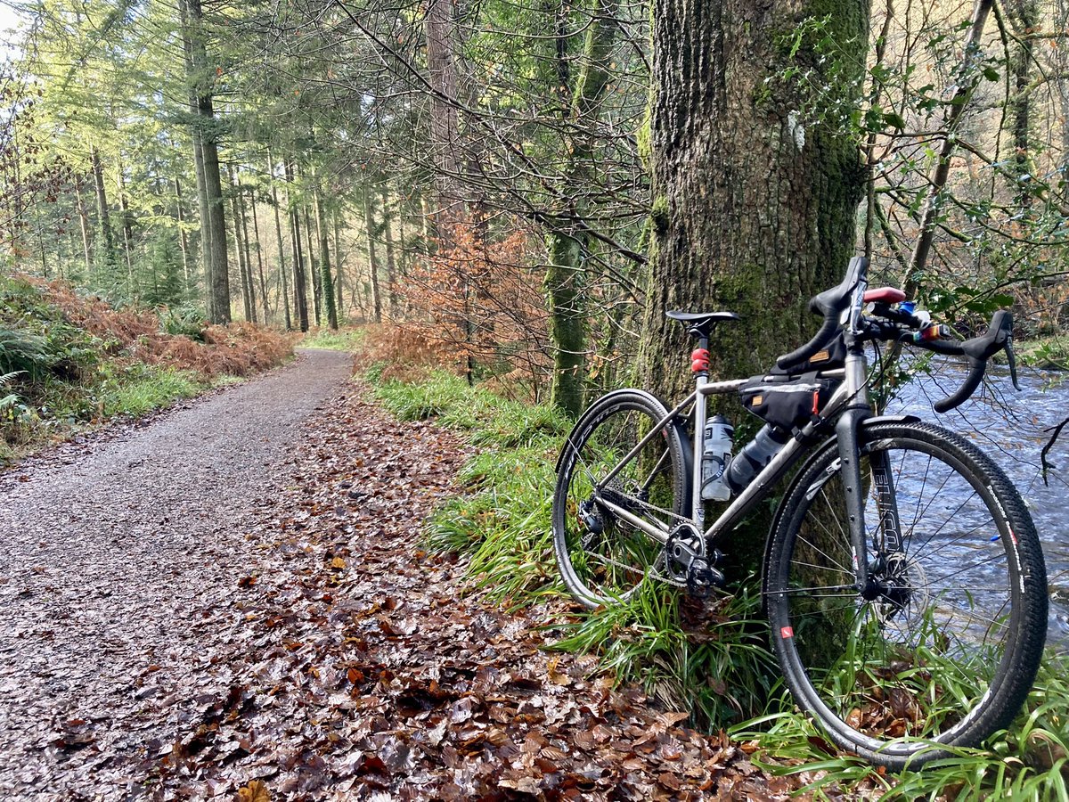 GHorton2012's tweet photo. A fun 42 mile Boxing Day ride 😊 #Planetx #Tempest #Gravelbike #Restrap #Pinetrees #Devon https://t.co/kZb00xLHJw