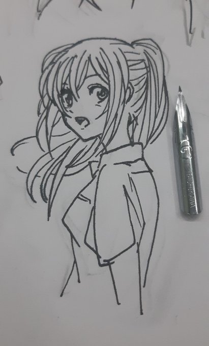 今夜は新しいGペンを火で炙るつもりだったですが、SNSでGペンを火に炙るのはNGということ知りました(;'°д °)
ヤバイですよ
自分はすでに何度もやりました
何百、何千回でした 