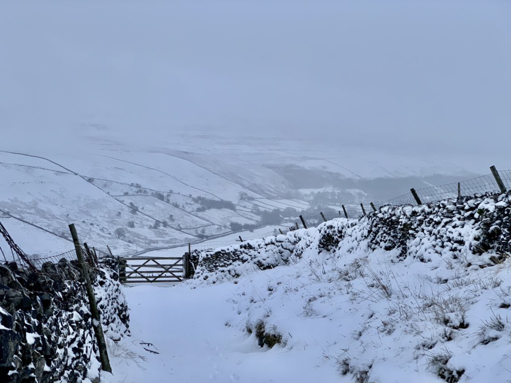 A proper winter wonderland this morning #littondale #yorkshiredales #winterwonderland #snow