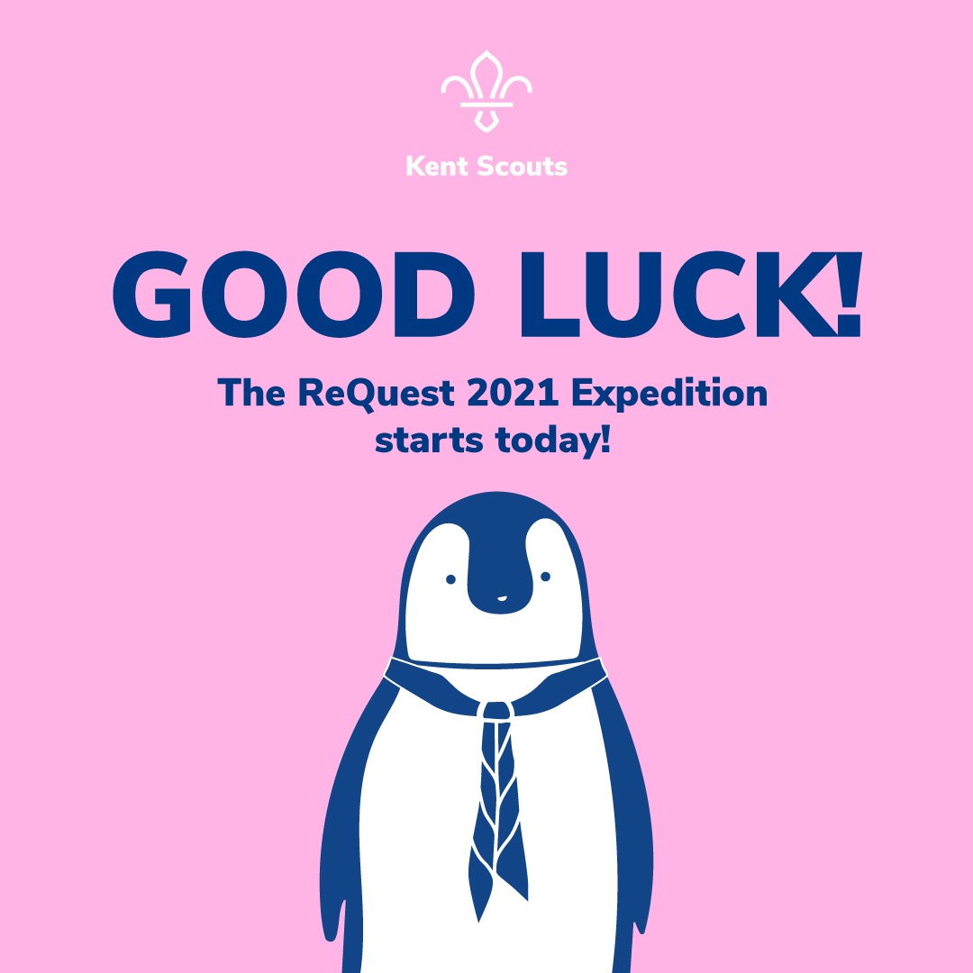 Kentscouts's tweet photo. It's finally here! After over 5 years of planning the ReQuest 2021 team is finally off to Antarctica TODAY!

Follow their blog here: https://t.co/VRiiZBHaEW

And watch the adventure unfold on social media!

GOOD LUCK TEAM!

#ReQuest2021 #Shackleton #Antarctica #Scouts https://t.co/rDnF2bnsqT