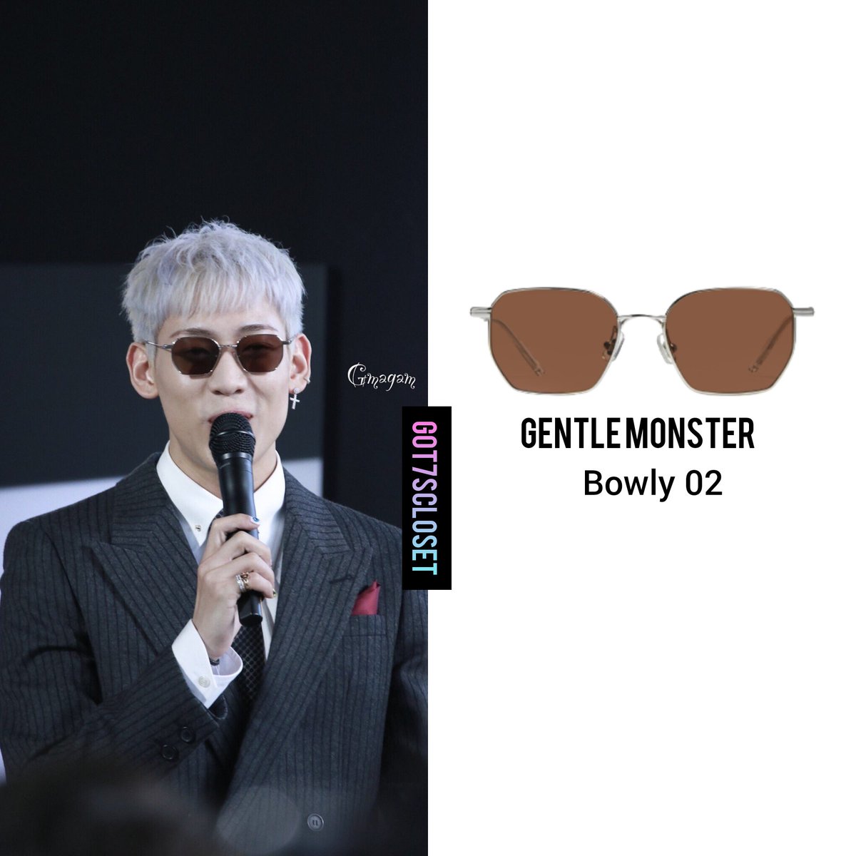 メンズ GENTLE MONSTER サングラス BOWLY