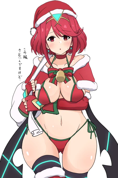 ホムラちゃんサンタ🥳 