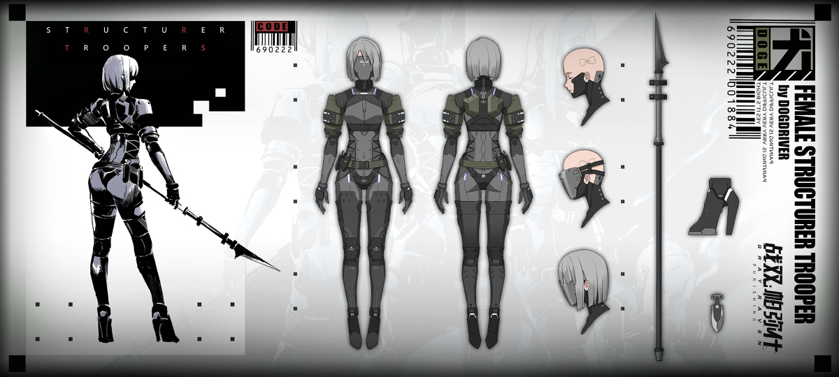dogdriverPixiv's tweet photo. STRUCTURER TROOPERS #原创 #女の子 #机械 #战双帕弥什Punishing: #RAVEN:PUNISHING #パニシング:グレイレイブン https://t.co/lCx8RBPY24 https://t.co/3dkI91C6p1