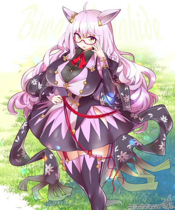 デザイン画に寄せて描きました(*'▽')✨🏇
#ウマ娘 
#ビワハヤヒデ 