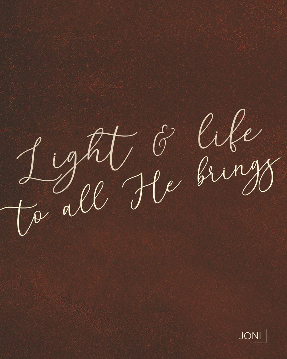 DaystarJoni's tweet photo. I am the light of the world. Whoever follows me will never walk in darkness, but will have the light of life. - John 8:12 https://t.co/THDnvF96Y6