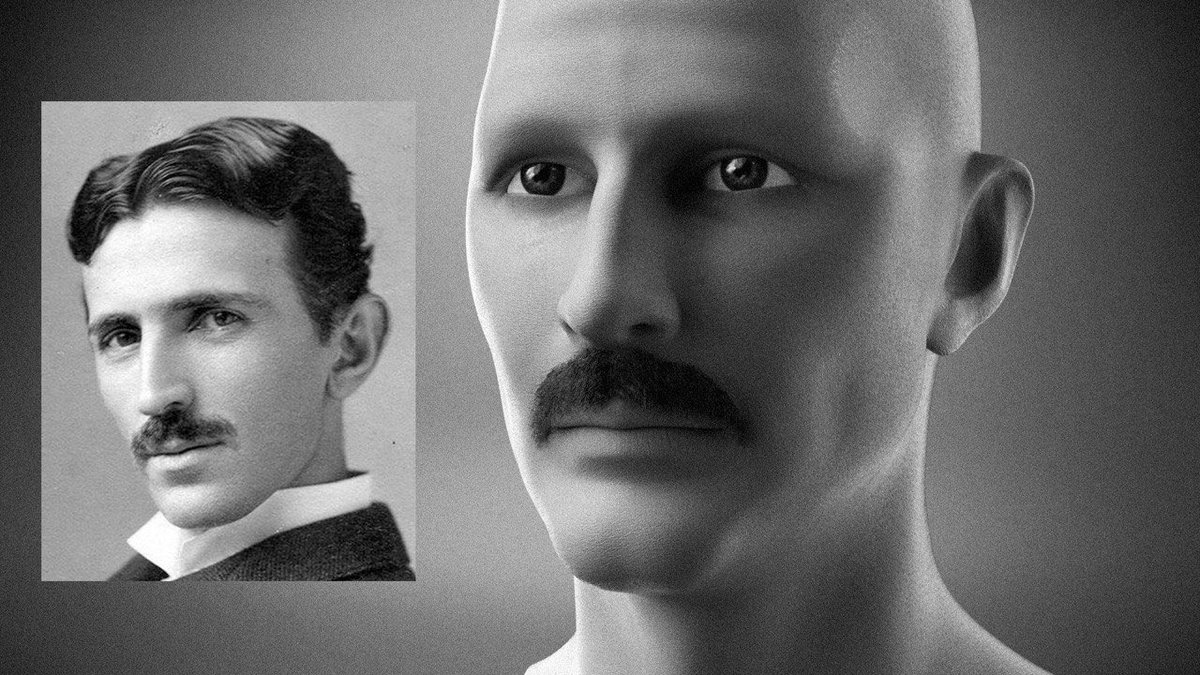 OtherLifeBSC's tweet photo. Hello community , our first character is in the making . Here is a preview of Nikola Tesla , who will be the first gaming character to play with ! https://t.co/0jnC6xP7Pr