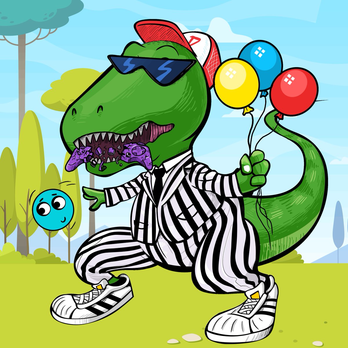 Prehistoric #dinosaur  became sneakerheads in the 21st century.

Get a piece of #JurassicWorld  history at punkdinos.com

 #AdidasNFT  #NFT #nftcollectors  #NFTdrops #sneakers #sneakerhead #NFTCommunity #DINO  #nftcollector #Nike #vans