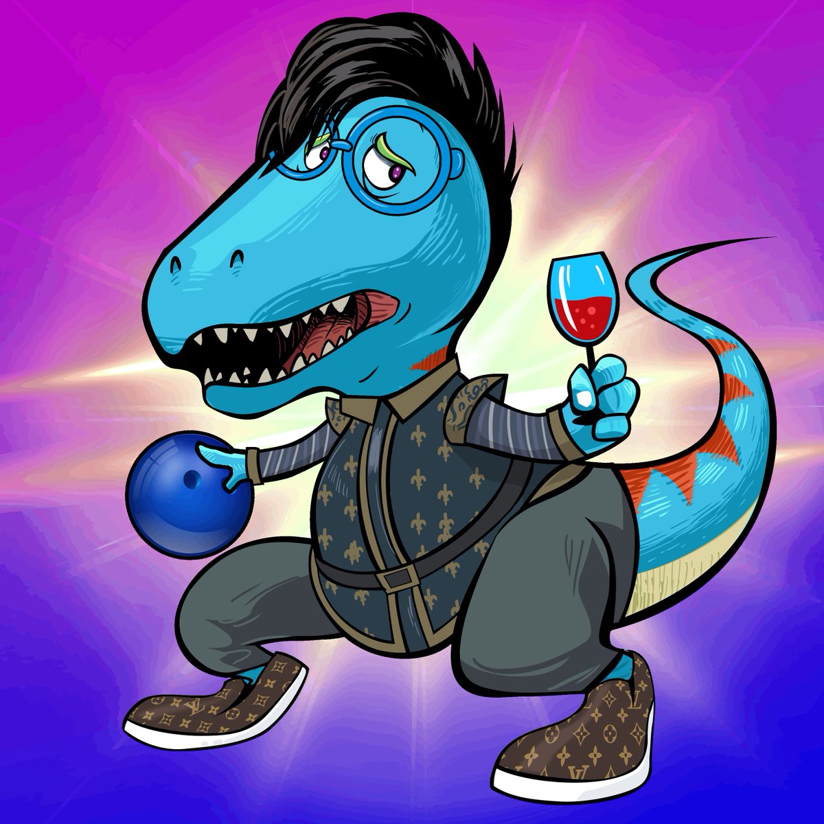 They might be in the wrong century, but love it here now.

Mint now to reveal more awesome combos at punkdinos.com

 #AdidasNFT  #NFT #nftcollectors  #NFTdrops #sneakers #sneakerhead #NFTCommunity #DINO  #nftcollector #Nike #vans #LouisVuitton