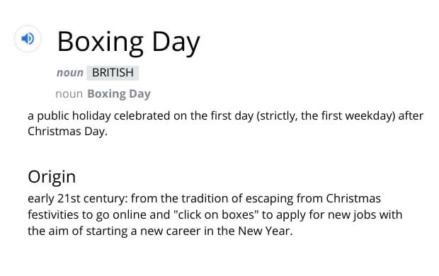 WrightSol_HR's tweet photo. "Why is it called Boxing Day?"

And this year a number of exciting new jobs for you to look at here >> https://t.co/LGdi1ZpXp6
#newjobopportunities https://t.co/gVCsW2MFes