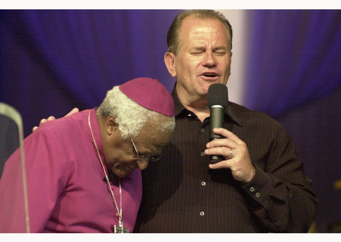 We are saddened by the passing of an absolute giant of faith in our nation, a struggle icon and human rights activist. He was a  principled and servant leader. He was gentle, very humble, loving and yet so influential. #DesmondTutu Rest In Peace my friend.